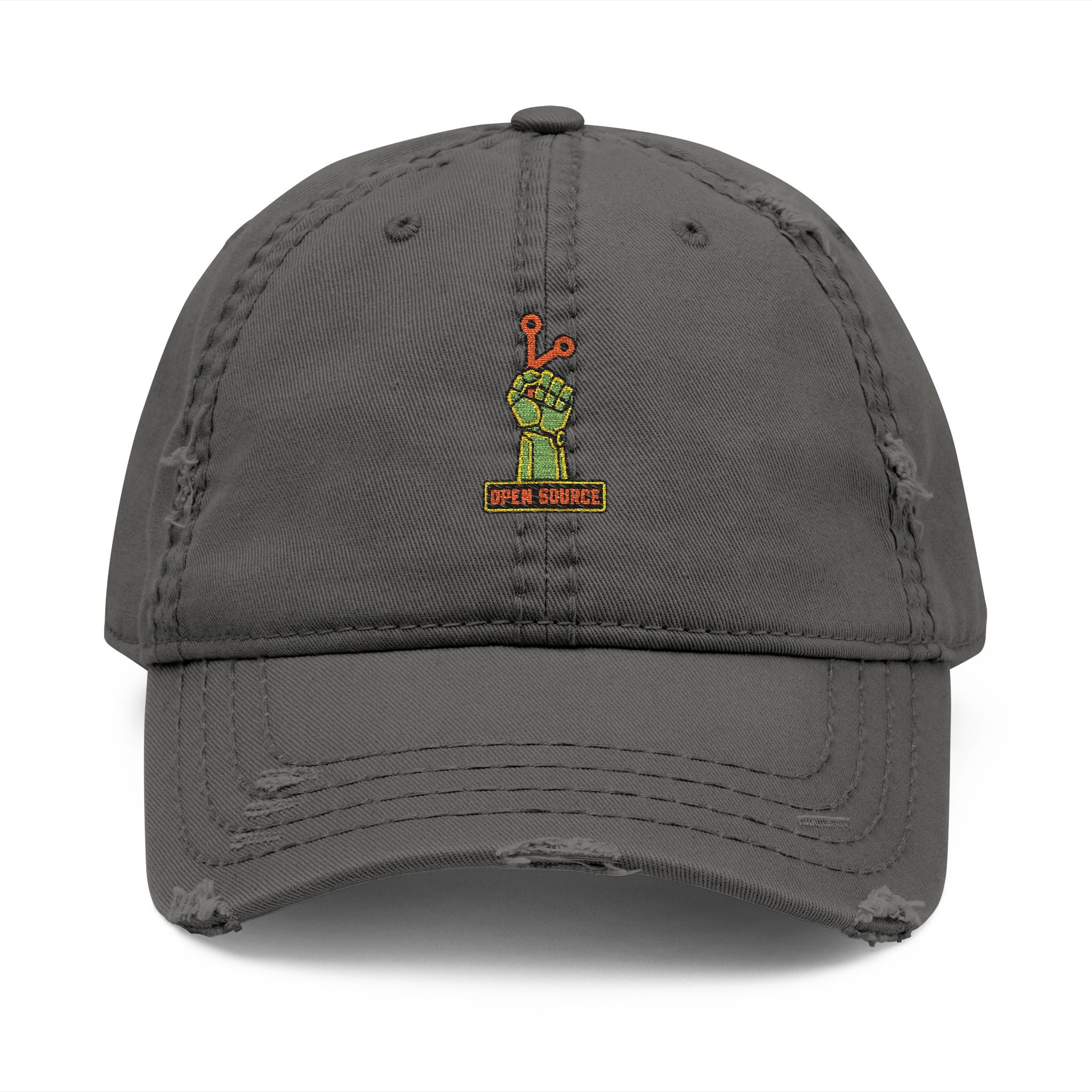 Open Source — Embroidered Dad Cap