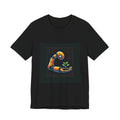 Grow The Future — Robotics Tee — Open Source Must Win — robotic fist holding a git branch