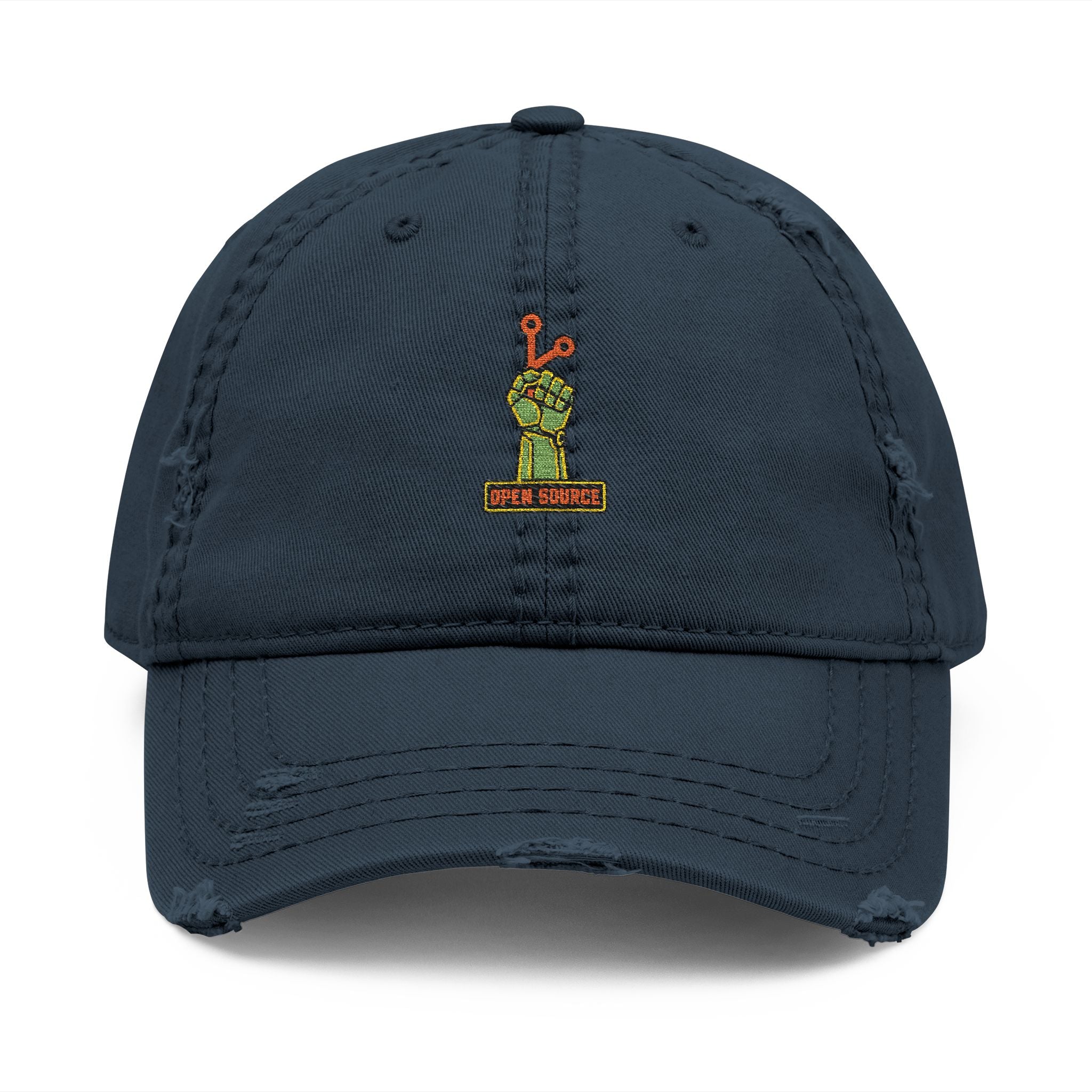 Open Source — Embroidered Dad Cap