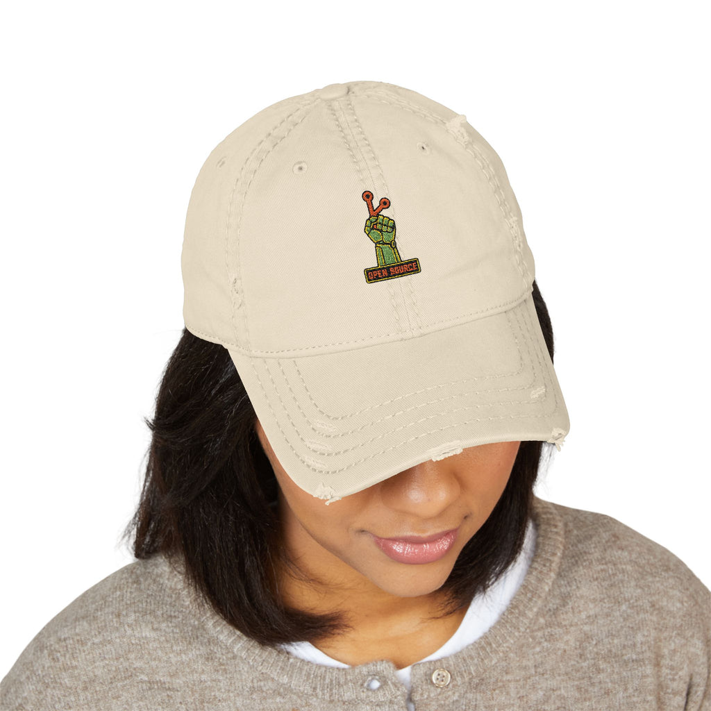 Open Source — Embroidered Dad Cap