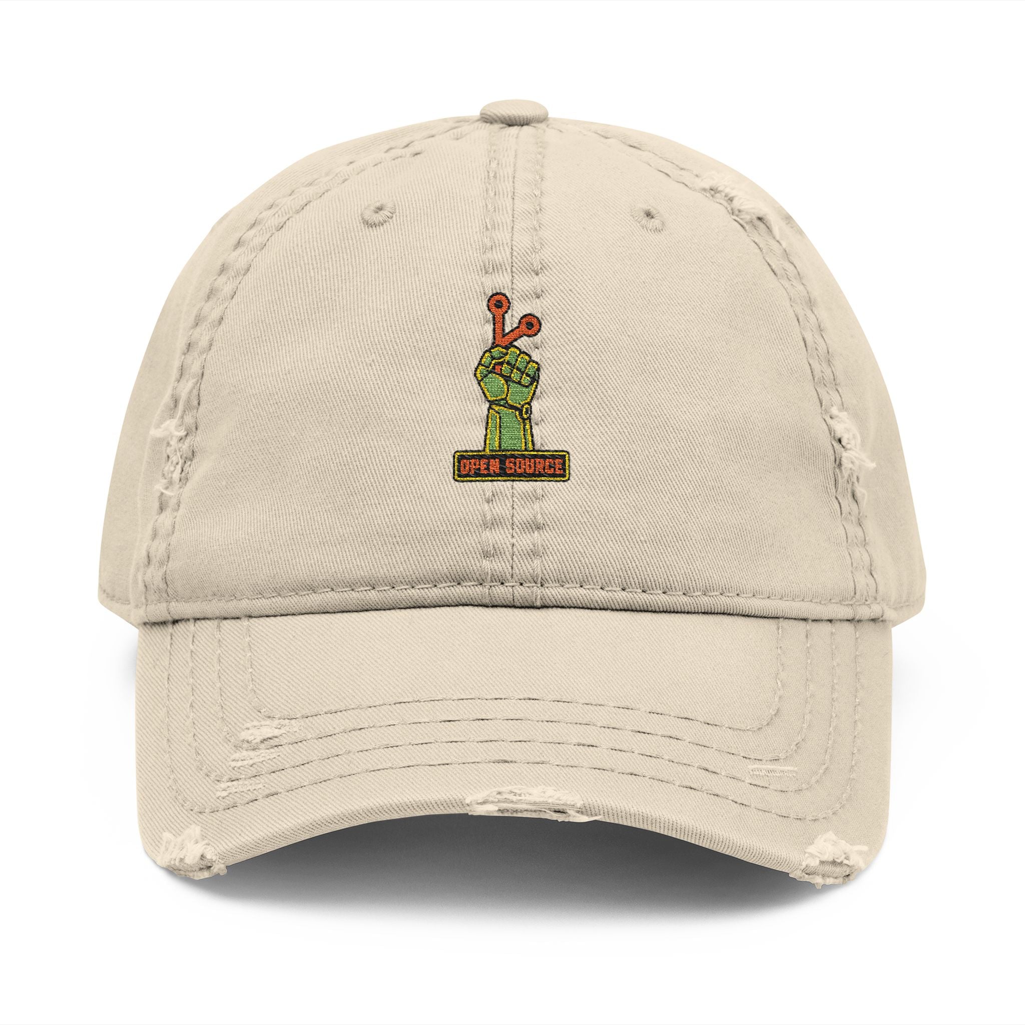 Open Source — Embroidered Dad Cap
