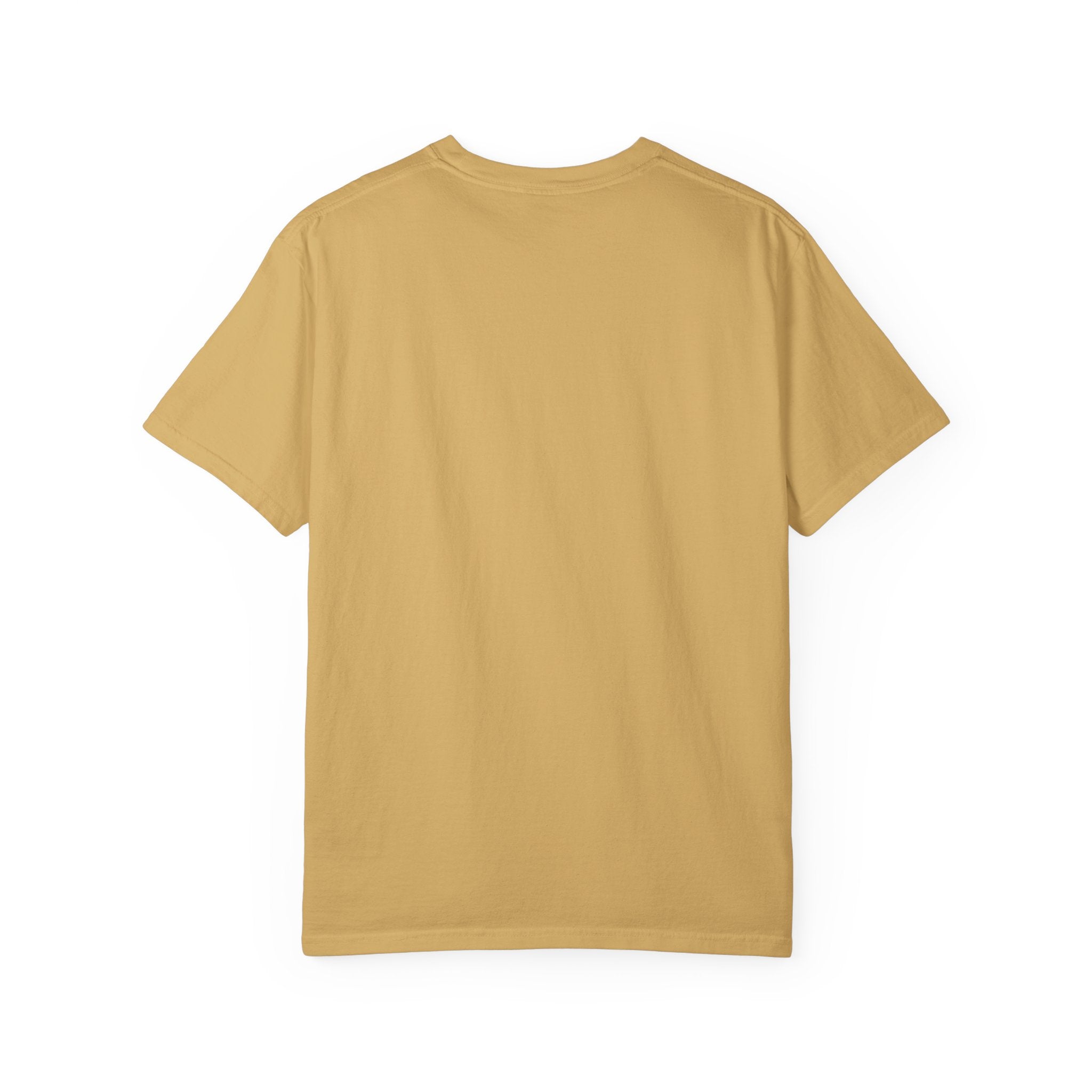 Open Source Must Win — Garment-Dyed Tee — Open Source Must Win — robotic fist holding a git branch, vintage propaganda style