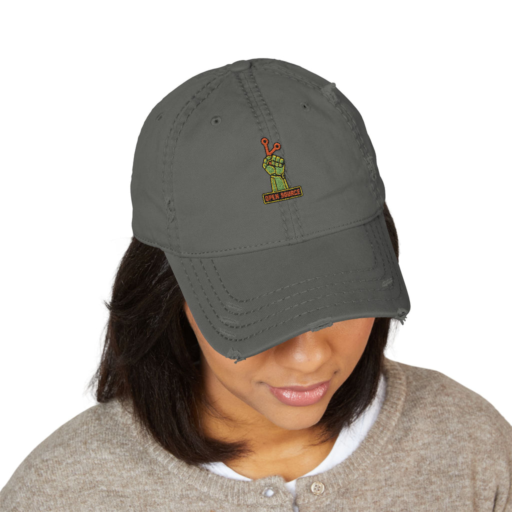 Open Source — Embroidered Dad Cap