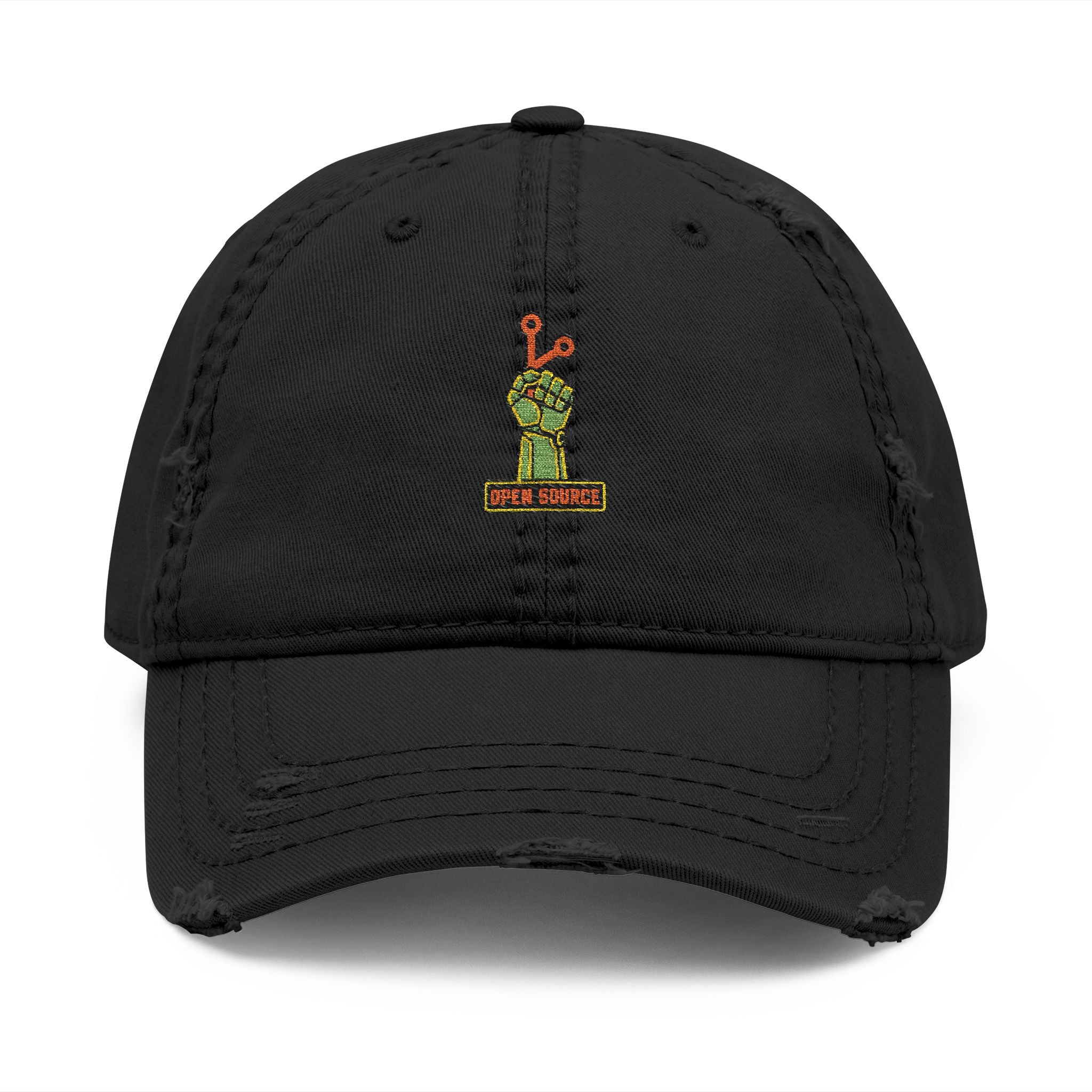 Open Source — Embroidered Dad Cap