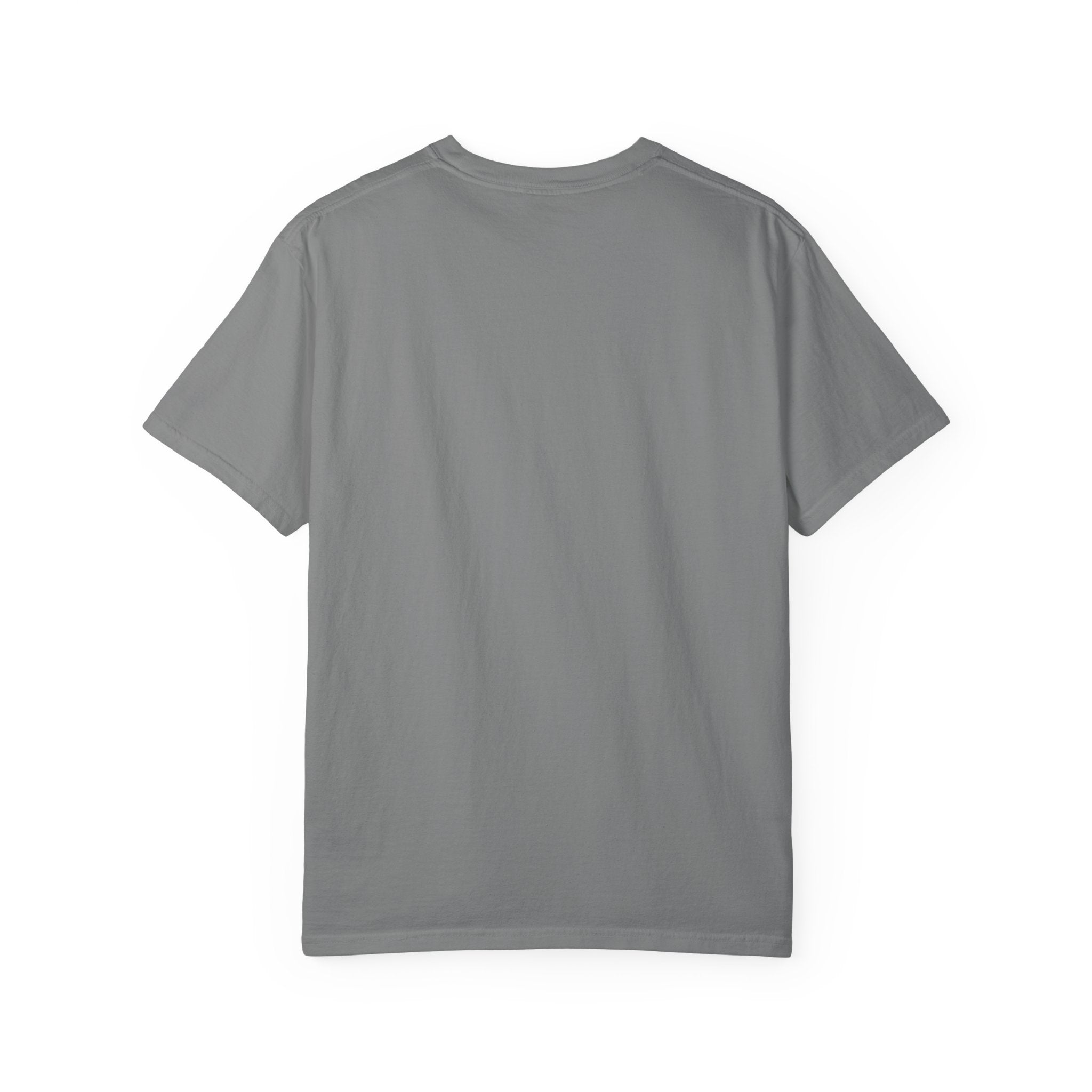 Open Source Must Win — Garment-Dyed Tee — Open Source Must Win — robotic fist holding a git branch, vintage propaganda style