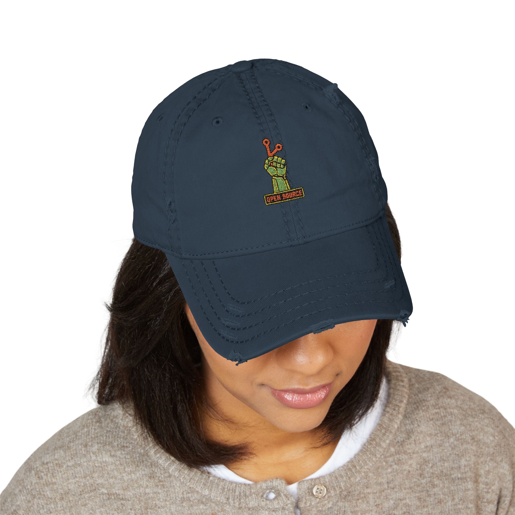 Open Source — Embroidered Dad Cap